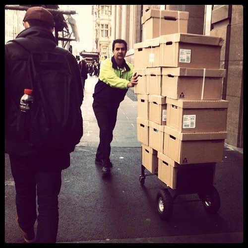 Safe, secure package handling